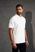 Men's Superior Polo Shirt Size L White PROMODORO